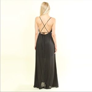 Lattice Maxi Dress